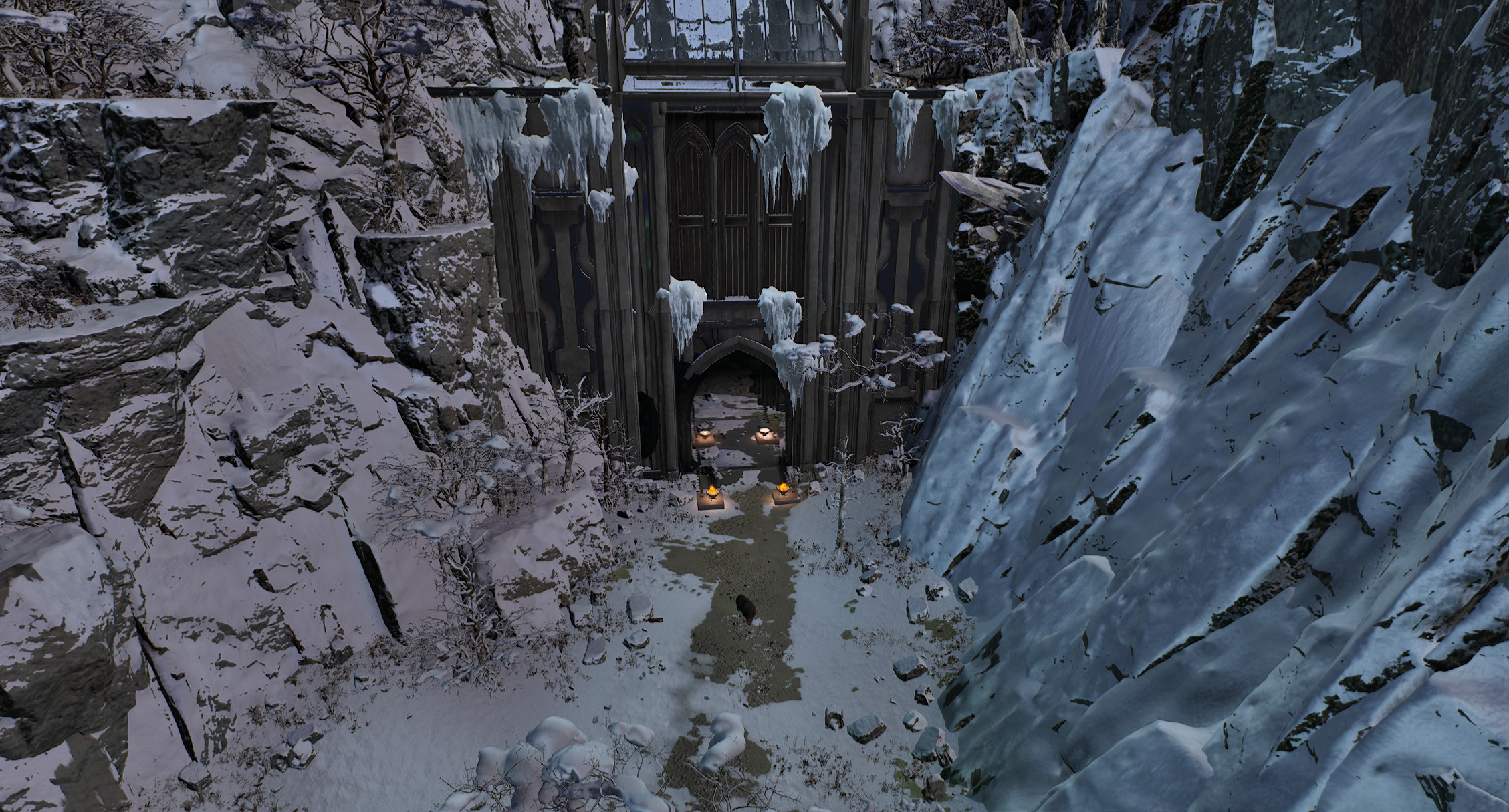 Frozen Desmo Cave