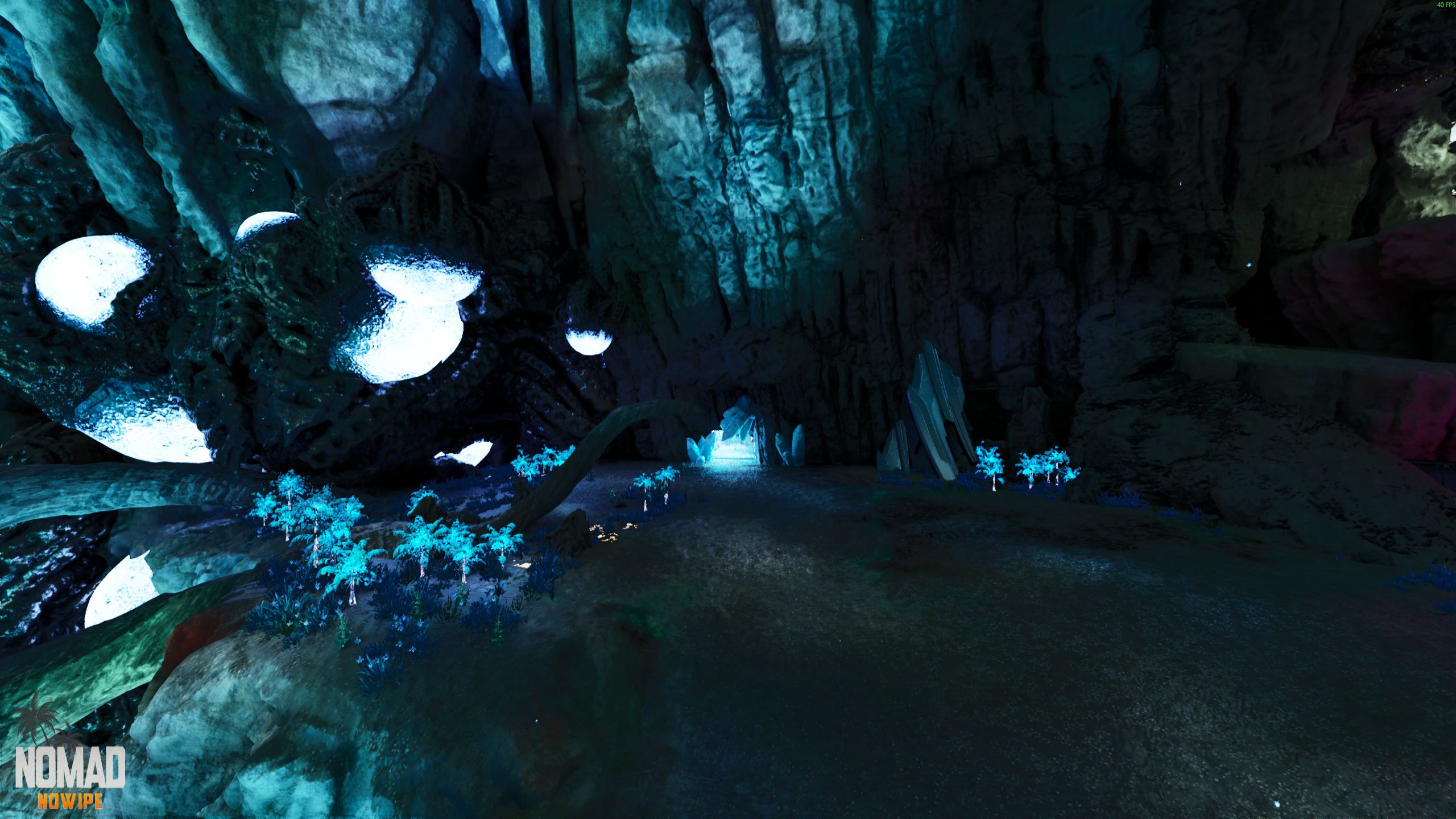 Blue plat cave