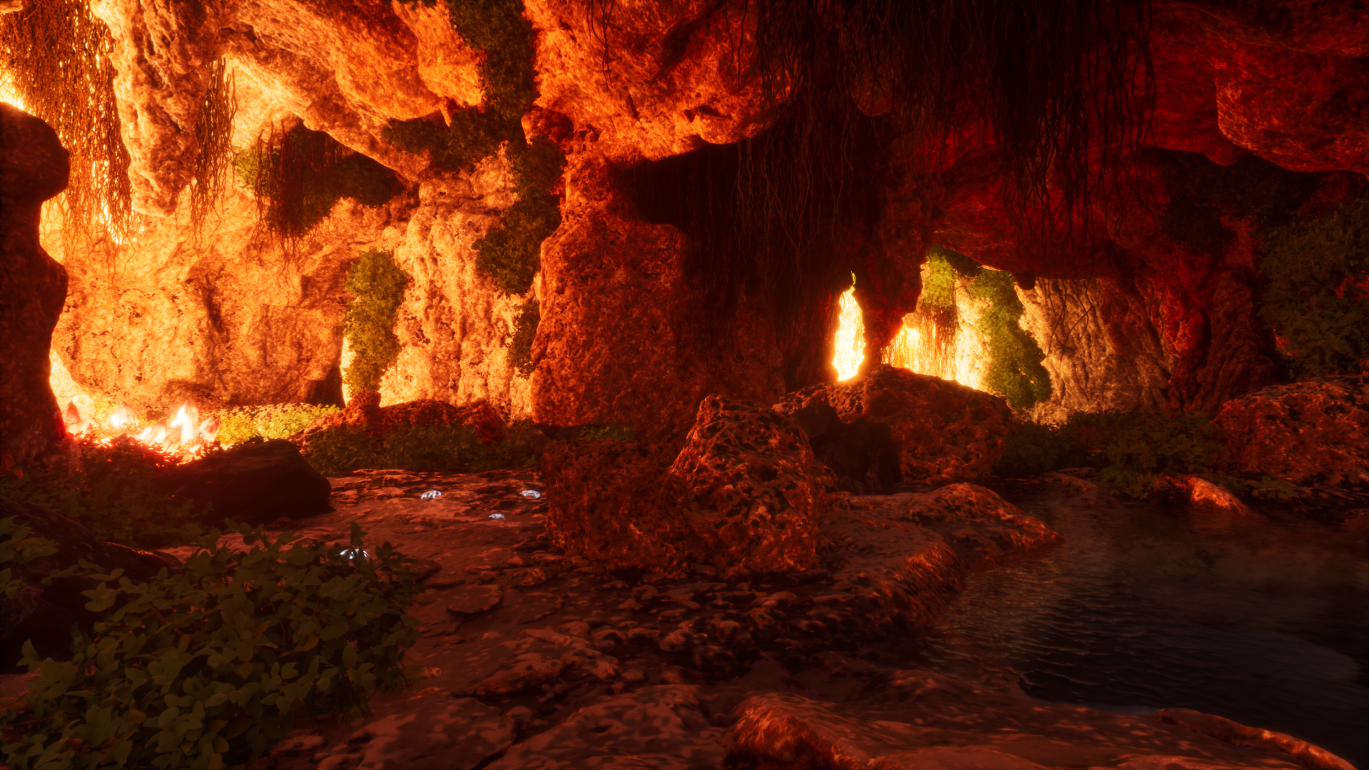 Pearl Cave - Large - 70.9 87.2